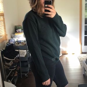 Green Chaps Knit Sweater